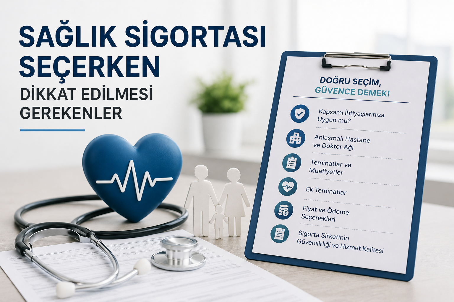 Sağlık Sigortası Seçerken Dikkat Edilmesi Gerekenler